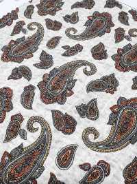 7027-630-3 80 Lawn Miracle Wave Paisley[Têxtil / Tecido] HOKKOH Foto secundária