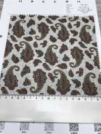 7027-630-3 80 Lawn Miracle Wave Paisley[Têxtil / Tecido] HOKKOH Foto secundária