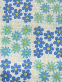 850614 Algodão Cru De Gramado Com Bolso Pequeno "mini Mini Flor"[Têxtil / Tecido] VANCET Foto secundária