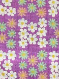 850614 Algodão Cru De Gramado Com Bolso Pequeno "mini Mini Flor"[Têxtil / Tecido] VANCET Foto secundária