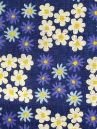 850614 Algodão Cru De Gramado Com Bolso Pequeno "mini Mini Flor"[Têxtil / Tecido] VANCET Foto secundária