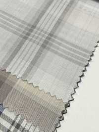 3SG048 Xadrez Madras De Algodão Orgânico[Têxtil / Tecido] Chambray Foto secundária
