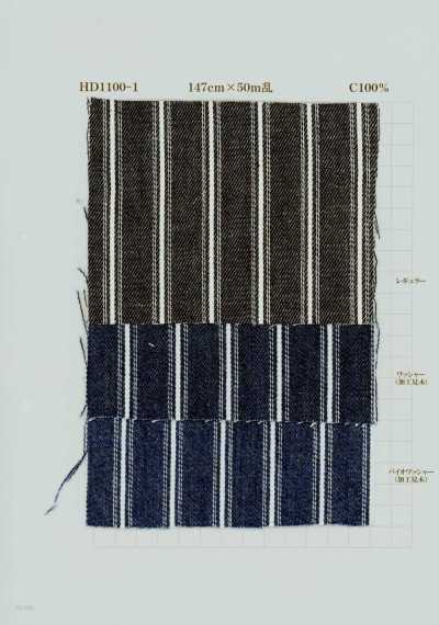 HD11000-1 Denim listrado Hickory 9 oz