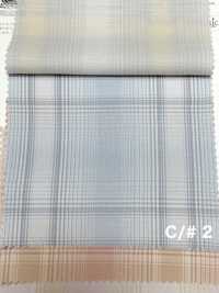 SBT-028 Sarja Xadrez De Fibra De Liocel TENCEL™ Orgânico 40/1[Têxtil / Tecido] Têxtil Kuwamura Mais fotografias