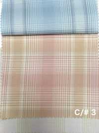 SBT-028 Sarja Xadrez De Fibra De Liocel TENCEL™ Orgânico 40/1[Têxtil / Tecido] Têxtil Kuwamura Mais fotografias