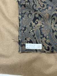 A-8109-OUTLET Veludo Cotelê 16W Com Estampa Paisley[Têxtil / Tecido] ARINOBE Foto secundária