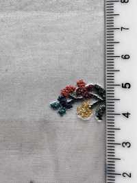 KKH4005BR-6 Organza fosca, acabamento para noivas[Têxtil / Tecido] Uni Textile (Komon Kobo) Mais fotografias