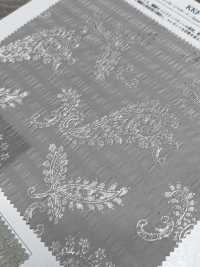 KKF8583-W-1 Seersucker jacquard[Têxtil / Tecido] Uni Textile (Komon Kobo) Mais fotografias
