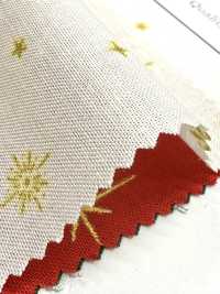 AP65802 Tecido De Algodão Com Estampa Dourada Feliz Natal (Rolo)[Têxtil / Tecido] COSMO TEXTILE Mais fotografias