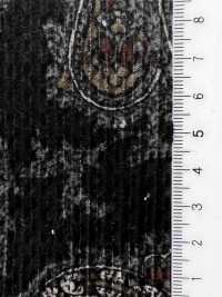 5025-1373-1 Padrão Paisley em veludo cotelê dobby de algodão e rayon[Têxtil / Tecido] HOKKOH Mais fotografias