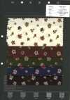 5026-303-1 Tecido bandana pesado, floral pequeno