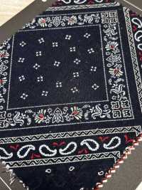5026-310-1 Clipe De Suporte Cross-Off Bandana, Padrão Bandana Multicolorido[Têxtil / Tecido] HOKKOH Mais fotografias