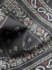 5026-310-1 Clipe De Suporte Cross-Off Bandana, Padrão Bandana Multicolorido[Têxtil / Tecido] HOKKOH Mais fotografias