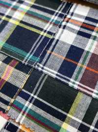 INDIA-2158 Patchwork Madras[Têxteis / Tecidos] Arinobe Shoten Mais fotografias