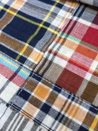 INDIA-2158 Patchwork Madras[Têxteis / Tecidos] Arinobe Shoten Mais fotografias
