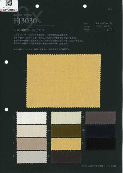 FJ3030 HIYORI Viyella de algodão e lã
