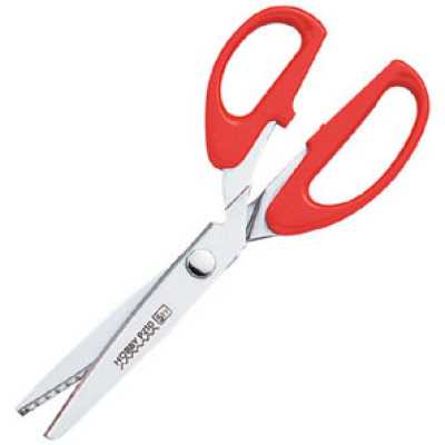 36631 Tesoura de picotar Hobby 210 (22 cm) <lâmina em zigue-zague de 5 mm>