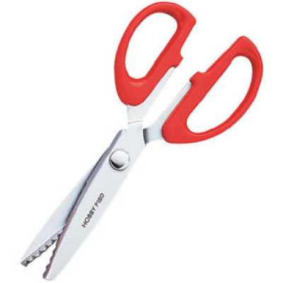 36632 Hobby Tesoura de Picotar 180 (19 cm) <Lâmina Serrilhada de 5 mm>