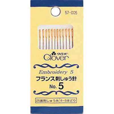 57005 Agulha francesa para bordado nº 5