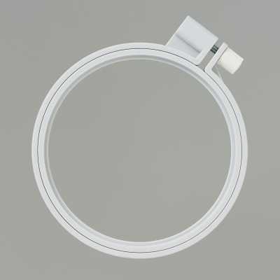57258 Aro de bordado colorido 10 cm <Cinza>