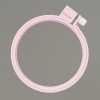 57259 Bastidor de bordado colorido 10 cm <Pink>