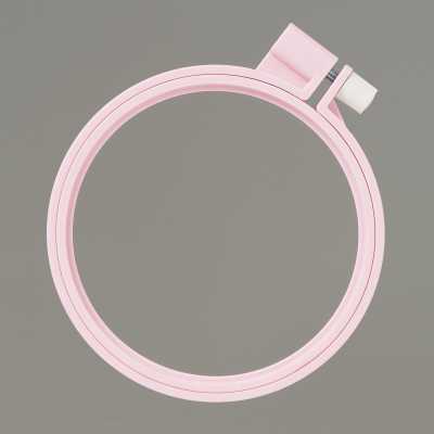 57259 Bastidor de bordado colorido 10 cm <Pink>