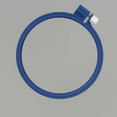 57261 Aro de bordado colorido 12 cm <azul-marinho>