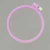 57263 Bastidor de bordado colorido 12 cm <Roxo>