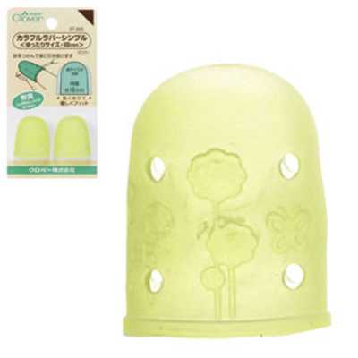 57393 Dedal de borracha colorido <tamanho espaçoso, 18 mm>