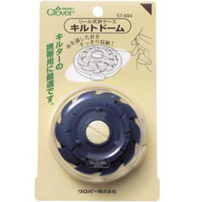57694 Estojo de agulhas tipo carretel "Quilt Dome"