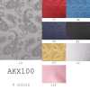AKX100 Forro Jacquard De Luxo Com Design Paisley