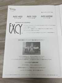 AKX400 Padrão Flor Jacquard Bemberg 100% Forro EXCY Original[Resina] Asahi KASEI subfoto
