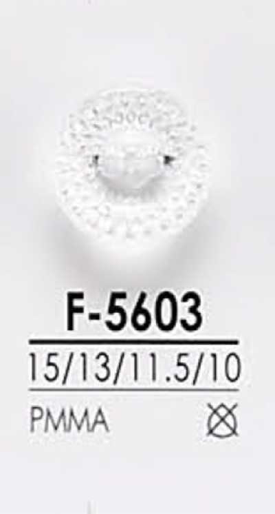 F5603 Botão com corte em diamante
