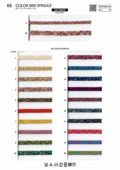 SIC-3634 Fuso Mix de Cores