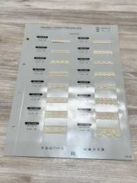 SIC-7316 Renda De Torção De Algodão Orgânico/ 8mm SHINDO(SIC) Foto secundária