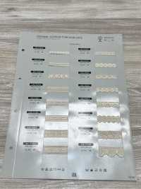 SIC-7317 Renda De Torção De Algodão Orgânico/ 8mm SHINDO(SIC) Foto secundária