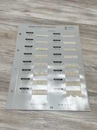 SIC-7319 Renda De Torção De Algodão Orgânico/ 10mm SHINDO(SIC) Foto secundária