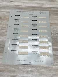 SIC-7323 Renda De Torção De Algodão Orgânico/ 10mm SHINDO(SIC) Foto secundária