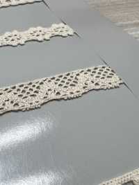 SIC-7324 Renda De Torção De Algodão Orgânico/ 9mm SHINDO(SIC) Foto secundária