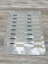 SIC-7324 Renda De Torção De Algodão Orgânico/ 9mm SHINDO(SIC) Foto secundária