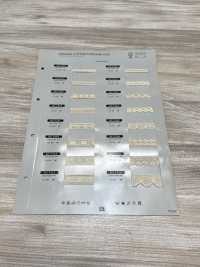 SIC-7326 Renda De Torção De Algodão Orgânico/ 15mm SHINDO(SIC) Foto secundária