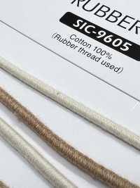 SIC-9605 Cordão De Borracha De Algodão Orgânico[Faixa Elástica] SHINDO(SIC) Foto secundária