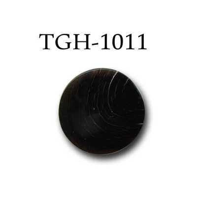 TGH1011 Botão plano de chifre de búfalo original