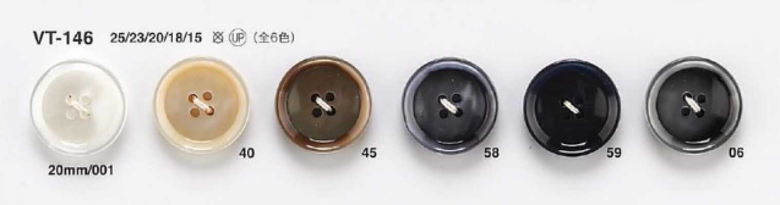 VT146 Botões estilo concha para jaquetas e ternos "Symphony Series"