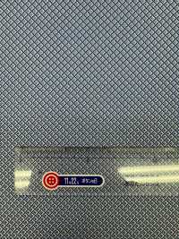 181NV [outlet] Yamanashi Fujiyoshida 100% Seda Com Estampa Xadrez Diagonal Azul Marinho[Têxtil] Yamamoto(EXCY) subfoto