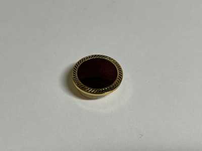 207 Botão de metal fabricado no Japão para ternos e jaquetas, dourado