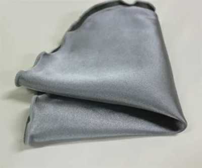 CF-GR Lenço de bolso floral cinza