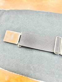CM-985 Seda Doméstica Jacquard Cummerbund Moss Stitch Padrão Cinza Claro[Acessórios Formais] Yamamoto(EXCY) subfoto