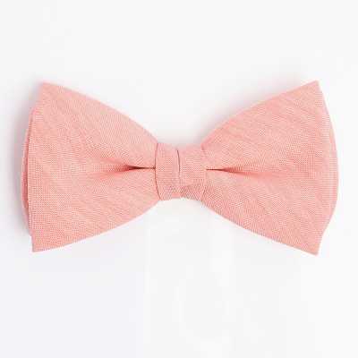 HARISSONS Gravata borboleta de linho rosa