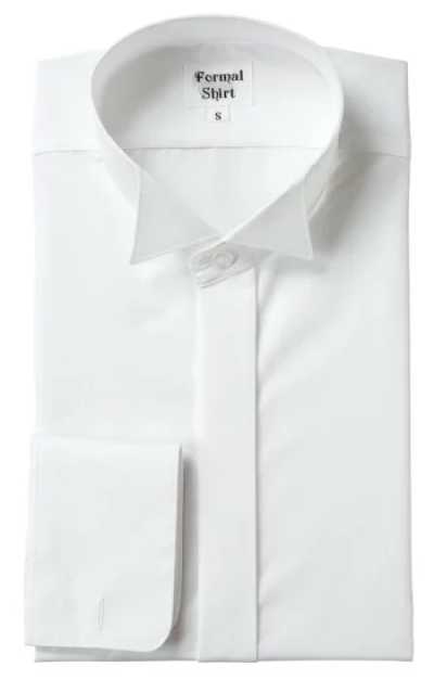 ST-701 Camisa formal com colarinho de ponta